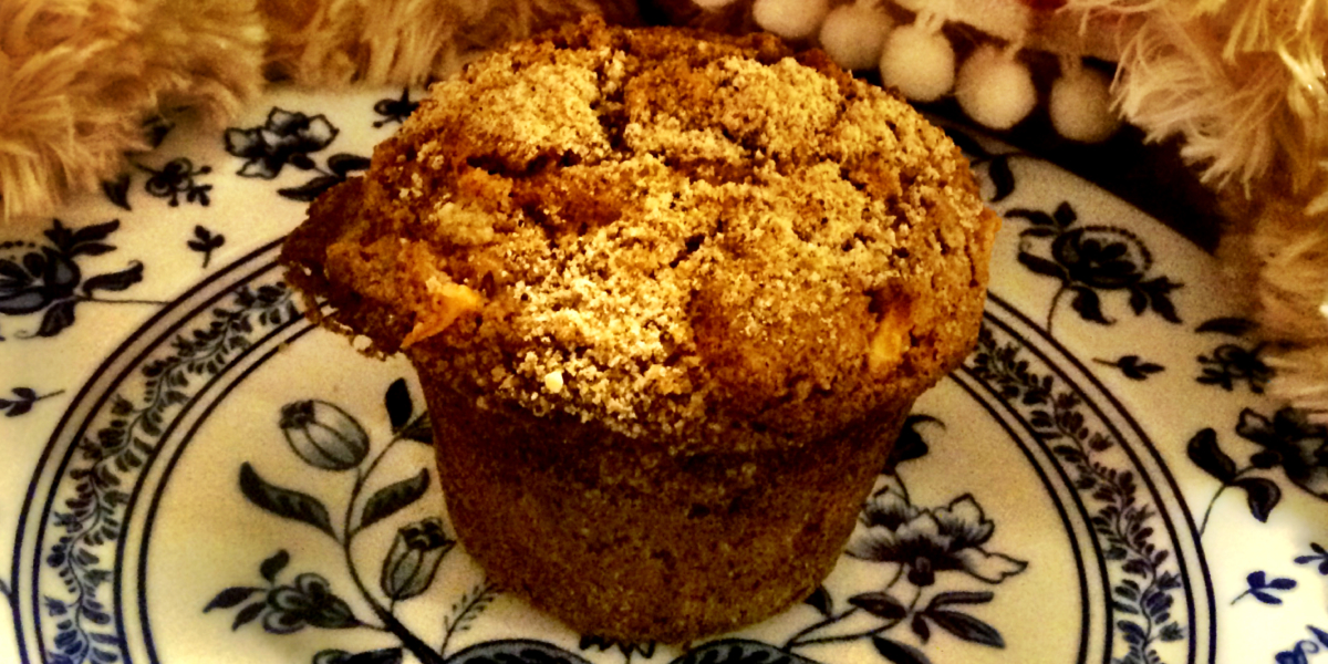 Muffin de maçã com canela
